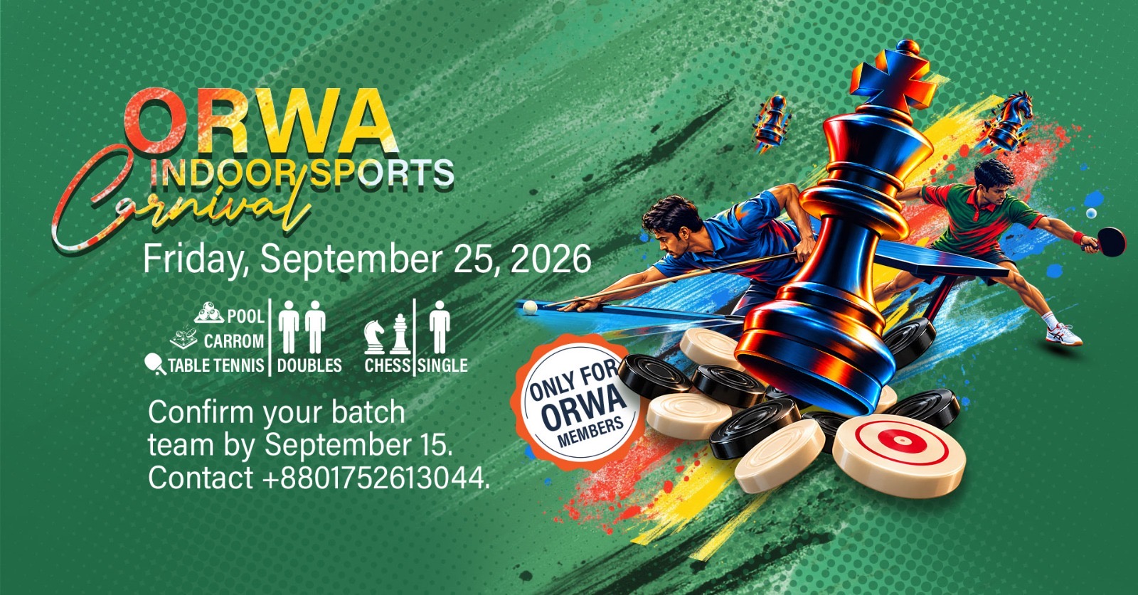 ORWA Indoor Sports Carnival 2026