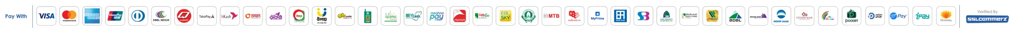SSLCommerz Secured Payment Gateway - Visa, Mastercard, AMEX, bKash, Nagad, Rocket, Upay, Internet Banking